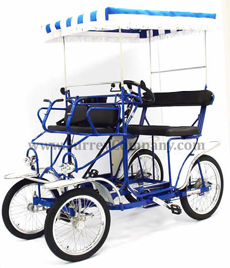 Four (4) wheel bike(s) bicycle(s), Surrey bike(s) bicycle(s), Four (4) Person bike(s), Two (2) Person bike(s)
