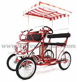 Surrey Bike, Surrey Bicycle, four (4) wheel bike, two (2) person and four (4) person bicycle