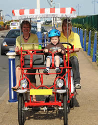 Four (4) wheel, four (4) person, two (2) person, Surrey bike(s) bicycle(s), quadricycles