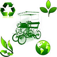 Environmental alternative transportation polution free cycling electric assist