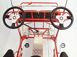 4 wheel Surrey bikes for 4 people to pedal