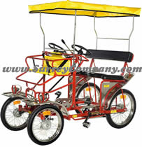 4 wheel bike, 4 wheel bicycle, sirenetta