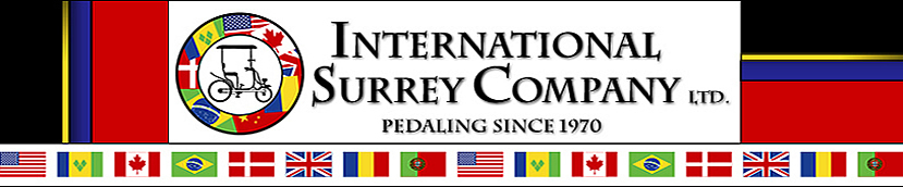 International Surrey Company Ltd.leading four 4 wheel bike bicycle two 2 person and four 4 person bikes